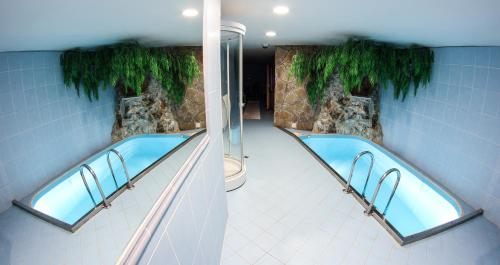 Peldbaseins, Hotel Šomka (Hotel Somka) in Drienica