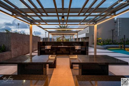 The Song Condotel Luxury - Can ho Du Lich Bien Vung Tau - Trinh Homestay - 레스토랑