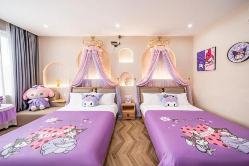 初心莫舍酒店Chuxin Moshe Hotel Shanghai Shanghai International Tourism Resort BranchFree shuttle to Shanghai Airport Disneyland Heartshaped outdoor infinity pool Freshly ground coffee Laundry service Massage chairs Breakfast for foreign, Šanghaj (fotografie 7)