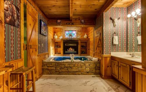 The Lakota Wolf Cabin in Sevierville, USA