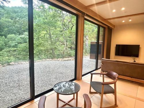 Surrounding environment, 孫六温泉六庵 in Semboku