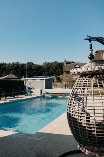 Bazen, Hotel Le Chatellier - Piscine chauffee d'avril a octobre in Cancale