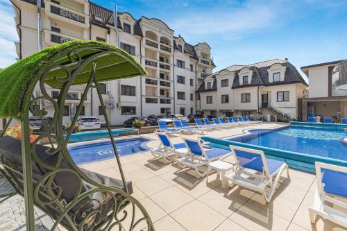 MARION SPA Hotel & Spa - RENOVATION - Rooms, SPA area, Swimming pool, Reception, Restaurant, Lounge - Bukovel