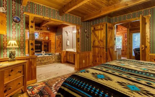 The Lakota Wolf Cabin in Sevierville, USA