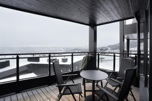 陽台/露台, Riddergaarden Hotel & Mountain Lodge, Beitostølen in 貝托斯托蘭