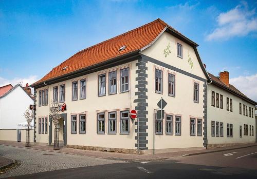 Viesnīcas āriene, Pension im Fleischinstitut in Schlotheim (Thuringia)