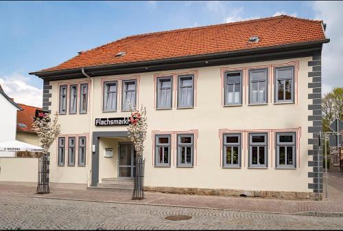 Viesnīcas āriene, Pension im Fleischinstitut in Schlotheim (Thuringia)