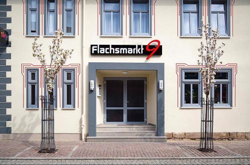 Viesnīcas āriene, Pension im Fleischinstitut in Schlotheim (Thuringia)