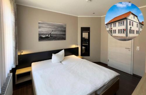 Viesnīcas āriene, Pension im Fleischinstitut in Schlotheim (Thuringia)