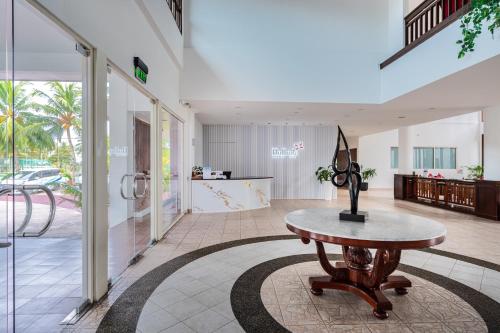 Exterior view, Hulhule Island Hotel with Private Beach at Velana International Airport – Free Return Transfer in Male City and Airport