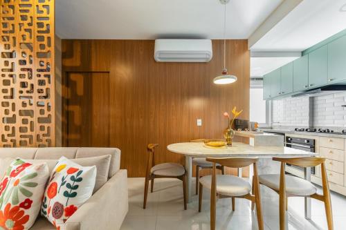 Apto Aconchegante no coracao da Ilhotas in 特雷西納