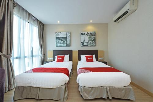 Townhouse Oak Melaka Near Dataran Pahlawan Formerly Ideals Hotel Room Type - Deluxe Twin Room
