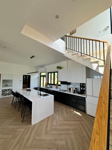 Shared lounge/TV area, OLE Villa in Xiyu Township