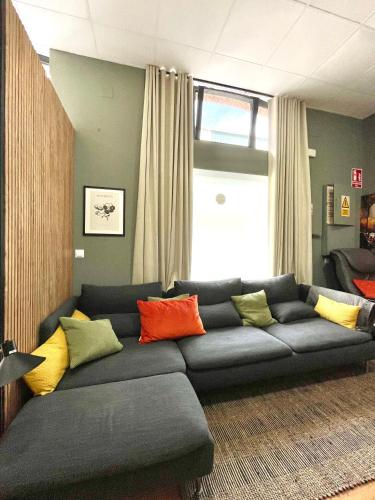 kawasan lounge/TV kongsi, Hostel Time Life in Nerja