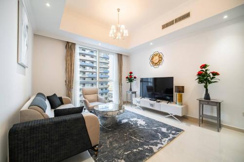 Elegant Escapes - Homely 1B in Dunya Tower, Dubai