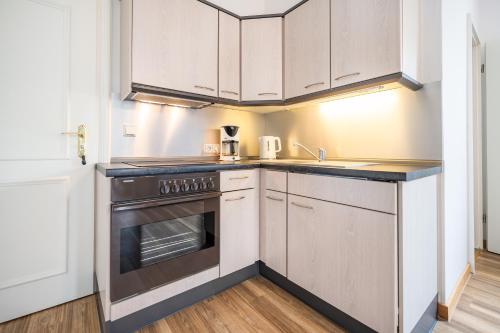 Kitchen, Pension Villa Seefrieden in Ostseebad Binz