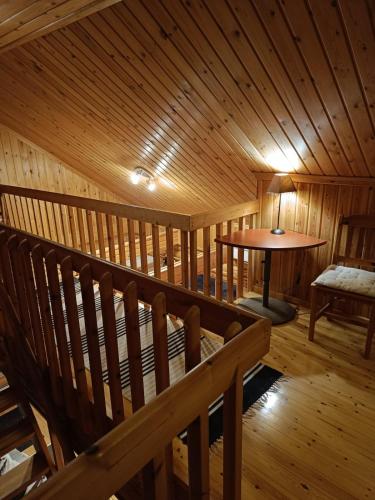 Cozy Log Cabin with Sauna and Wifi in มิวนิโอ