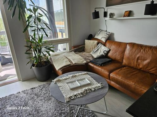 Modern 61m apt,own private sauna in Toivola