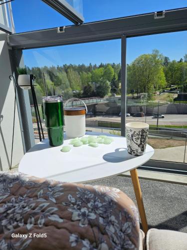Modern 61m apt,own private sauna in Toivola