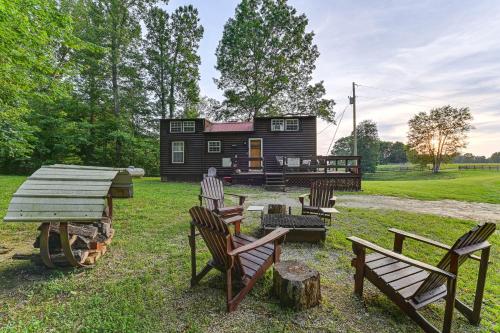 Cabin on Working Highland Cattle Farm in Kentucky