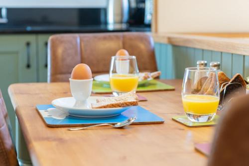 A szálláshely kívülről, Geltsdale Hows, Kirkoswald in Kirkoswald