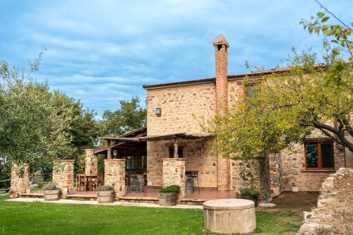 A szálláshely kívülről, BnB Meridiana in Roccalbegna