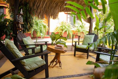 Iekārtas, Hotel La Cabaña in Puerto Angel