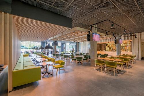 餐廳, 烏比荷酒店 (Urbihop Hotel) in 維爾紐斯