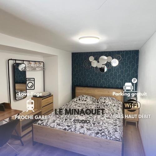 Le Minaouët Studio Confort Gare Rosporden - Location saisonnière - Rosporden