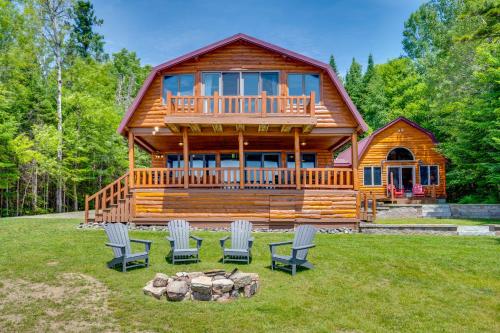 Pittsburg Lake House w/ Magalloway Mountain Views! in Colebrook (NH)