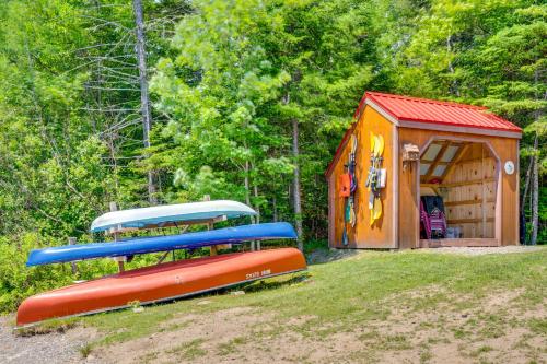 Pittsburg Lake House w/ Magalloway Mountain Views! in Colebrook (NH)
