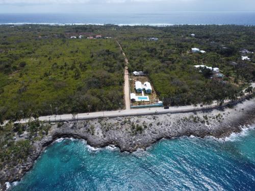 View, Blue Lizard House in San Andres Island