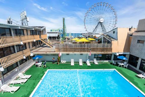 Aztec Ocean Resort in Seaside Heights, USA