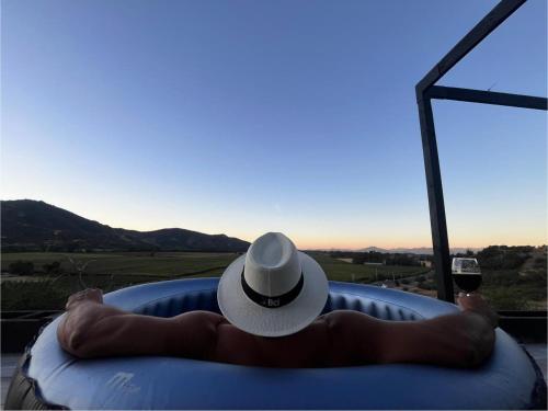 Pezsgőfürdő, Bello lodge con vista panoramica in Palmilla