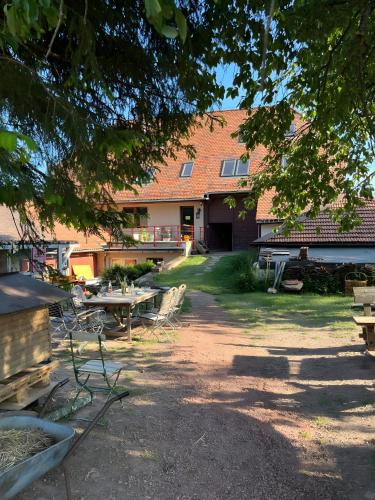 A szálláshely kívülről, Das Falken Nest in Eisenbach (Hochschwarzwald)