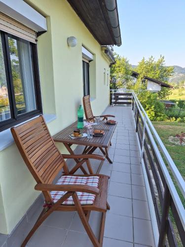 Rõdu/terrass, Pohorje Retreat II in Loce
