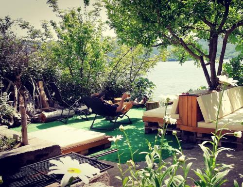Balkons/terase, Lakeview Glamping in Glavatartsi