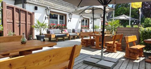 ระเบียง/ชานเรือน, Gasthof Sonnental in เกรอเนบัค