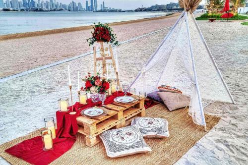 Elegant Palm Jumeirah Retreat with Breathtaking Sea Views By AYA Boutique, Dubái (foto 10)