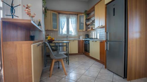 virtuve, Villa Amarena in Psathaki