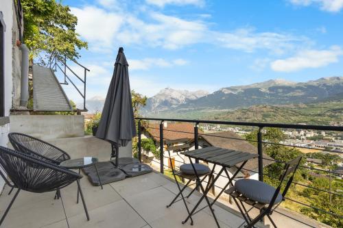 La Capsule - Studio avec vue panoramique, Sion (fotografie 10)