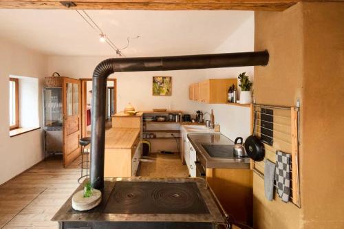 Konyha, Biogarten-Ferienhaus Schiltern in Langenlois