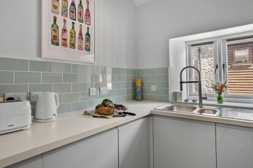 A szálláshely kívülről, The Hayloft in Dittisham