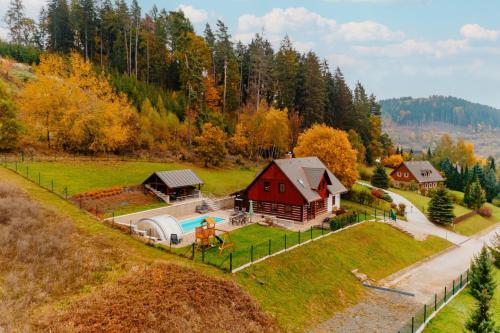 ทัศนียภาพภายนอกโรงแรม, Chalupa Bergov in วิโดคอฟ