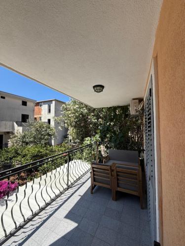 Erkély/terasz, Apartment Stana in Petrovac