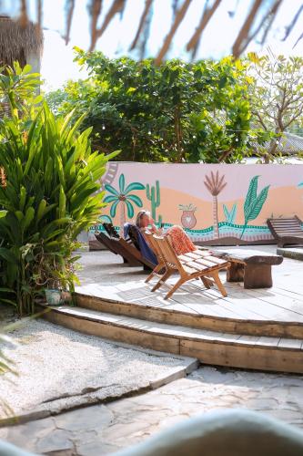 View, Jungalow in Lombok