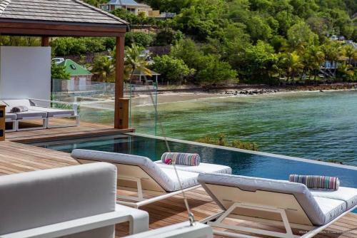 Luxury Villa with Ocean Views in Marigot - Location, gîte - Le Marigot