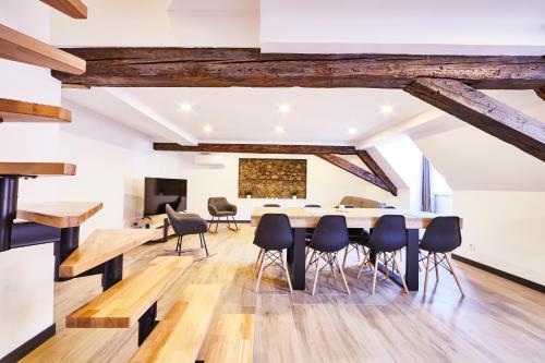 Facilities, TH 202 Charmant 4 pieces en duplex au 2eme etage pour 7 personnes in Thann