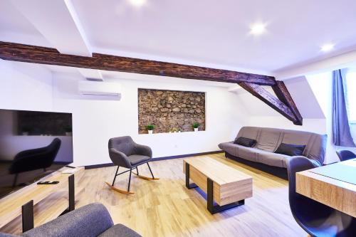 Facilities, TH 202 Charmant 4 pieces en duplex au 2eme etage pour 7 personnes in Thann