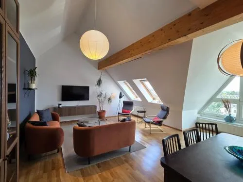 Penthouse in the Neustadt in Dresden, Deutschland